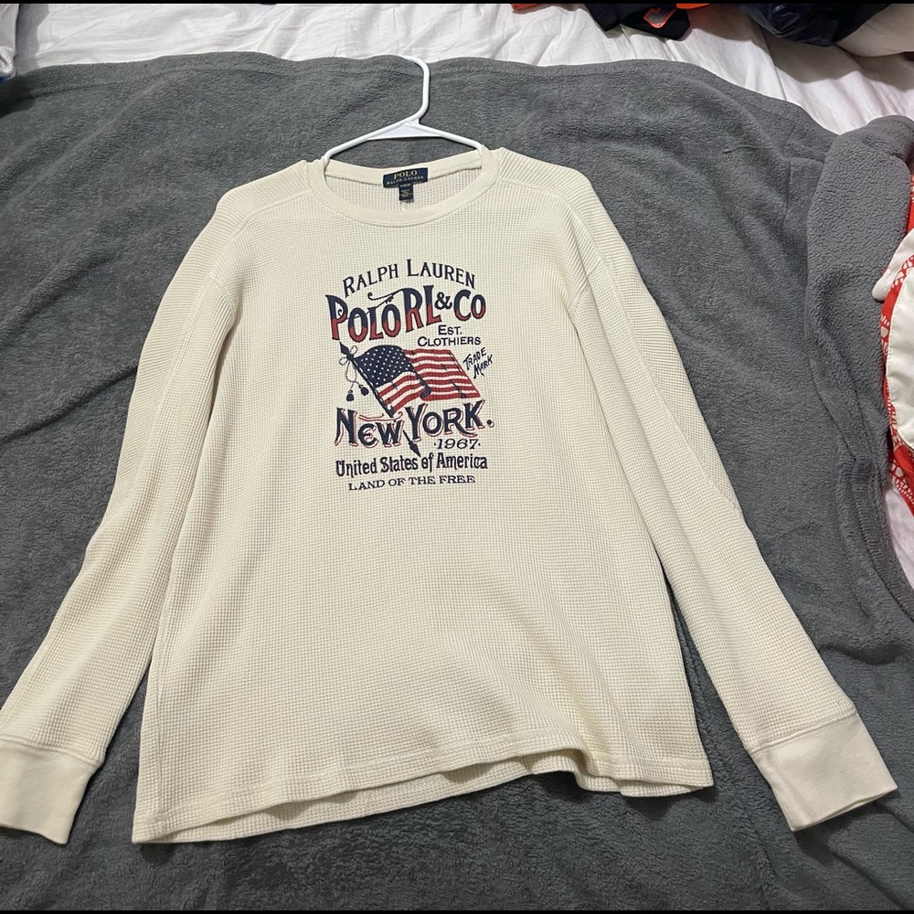 Kids Long Sleeve Ralph Lauren Shirt